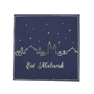20 serviettes Eid Mubarak Or 913EMS