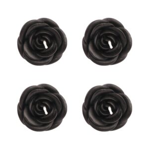 4 bougies noires