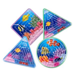 4 labyrinthes poissons