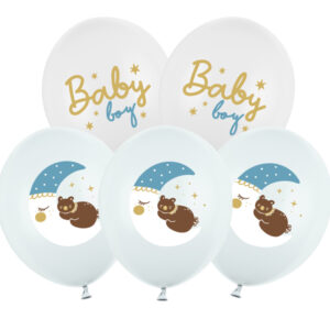 5 Ballons 30 cm Baby boy SB14P 338 000 6