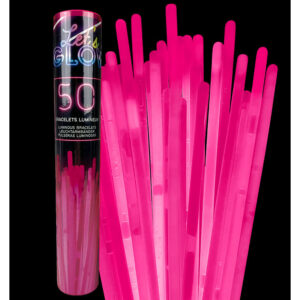50 Bracelets Fluo roses