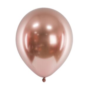 50 ballons glossy rose gold CHB1 019R 50