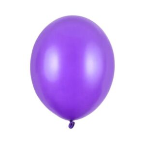50 ballons metallises Violet SB14M 062 50