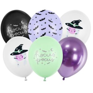 6 ballons sorciére