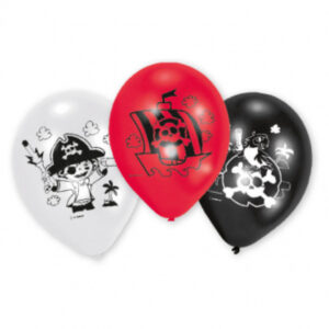 6 Ballons Pirate 9902131