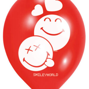 6 Ballons Smiley Emoticons