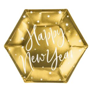6 assiettes happy new year TPP64 019M