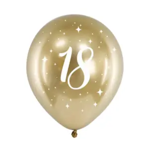 6 ballons or special 18 ans CHB14 1 18 019 6