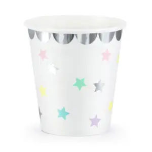 6 gobelets Etoiles Pastel KPP14 EU1