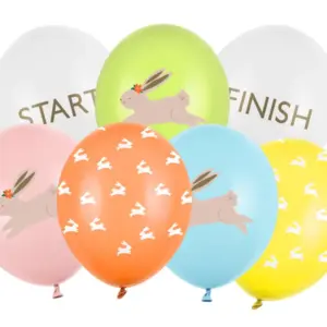 7 Ballons 30 cm Theme Lapin SB14P 325 000