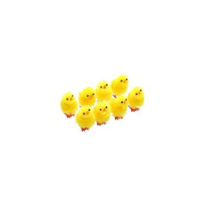 8 poussins jaunes 3,5 cm en boite