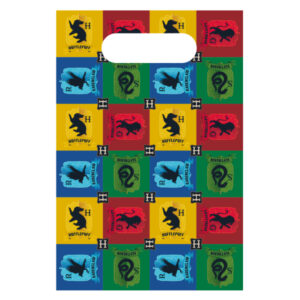8 sacs de fete en papier Harry Potter