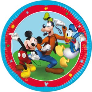 Assiettes Mickey Rock the House plates 23 cm