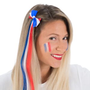 BARRETTE NOEUD SUPPORTER FRANCE 13413