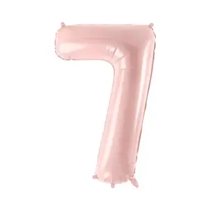 Ballon Chiffre 7 rose clair 72 cm FB230P 7 081J
