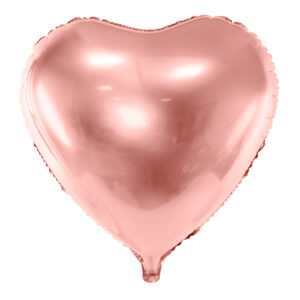 Ballon Hélium Métallisé or rosé 45 cm