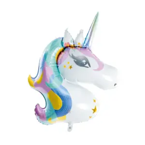 Ballon aluminium licorne