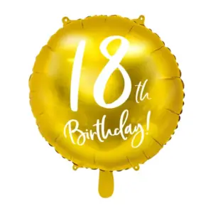 Ballon aluminium 18 ans 3323901