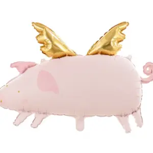 Ballon aluminium Cochon aile FB109