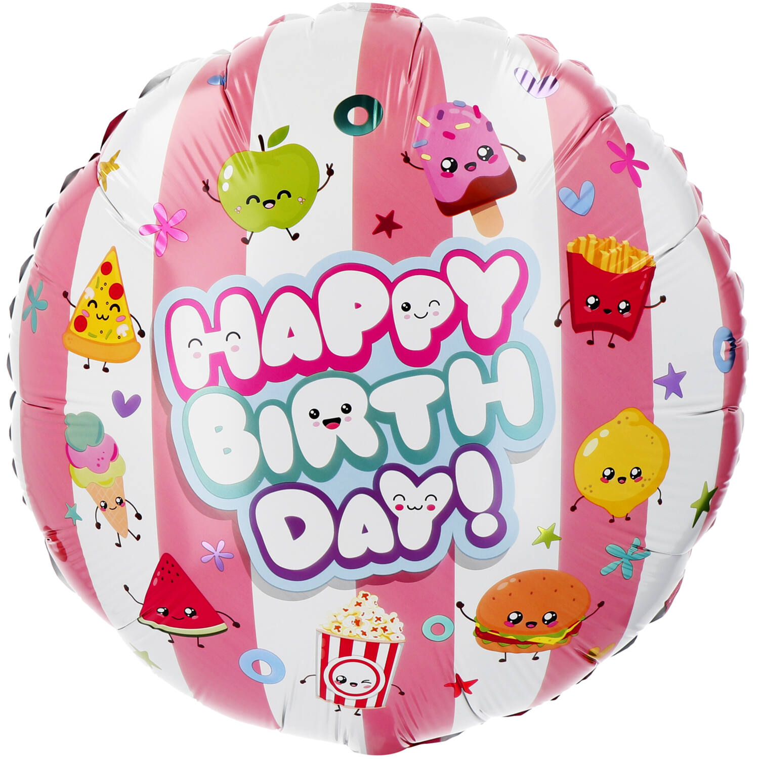 Ballon aluminium Joyeux anniversaire kawaii 27691