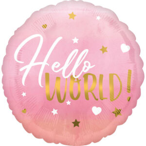 Ballon aluminium Rose Baby Girl