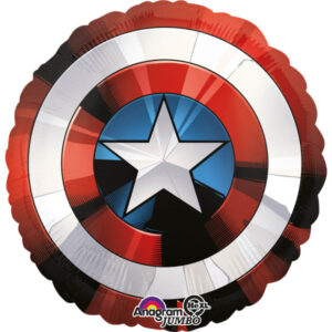 Ballon aluminium bouclier Captain America 71cm 3484101