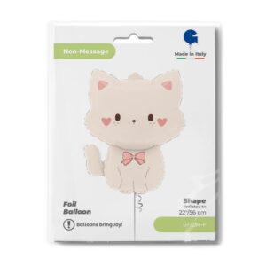 Ballon en aluminium Chat