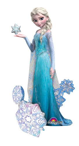Ballon geant Reine des Neiges Airwalker