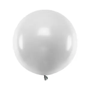Ballon geant argent 60cm OLBOM