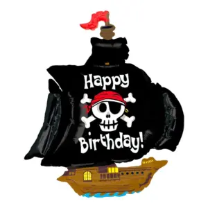 Ballon mylar bateau pirate