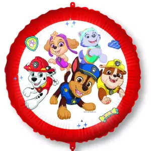 Ballon rond Pat Patrouille