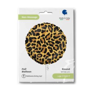 Ballon rond leopard G78090 P