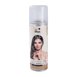 Bombe de paillettes pour cheveux argent 72520