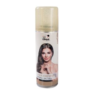 Bombe de paillettes pour cheveux or 72521