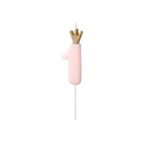 Bougie anniversaire chiffre 1
