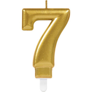 Bougie Anniversaire Chiffre 6 rose gold U19620 1 1