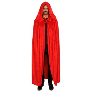 Cape a capuche rouge 1