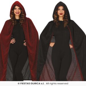 Cape a capuche rouge
