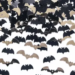 Confetti chauve souris 1 2 x 1 2cm KONS29