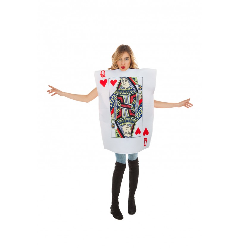 Costume Carte Dame de coeur C4512