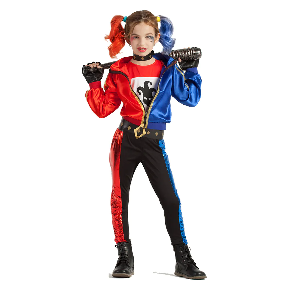 Costume enfant bleu rouge
