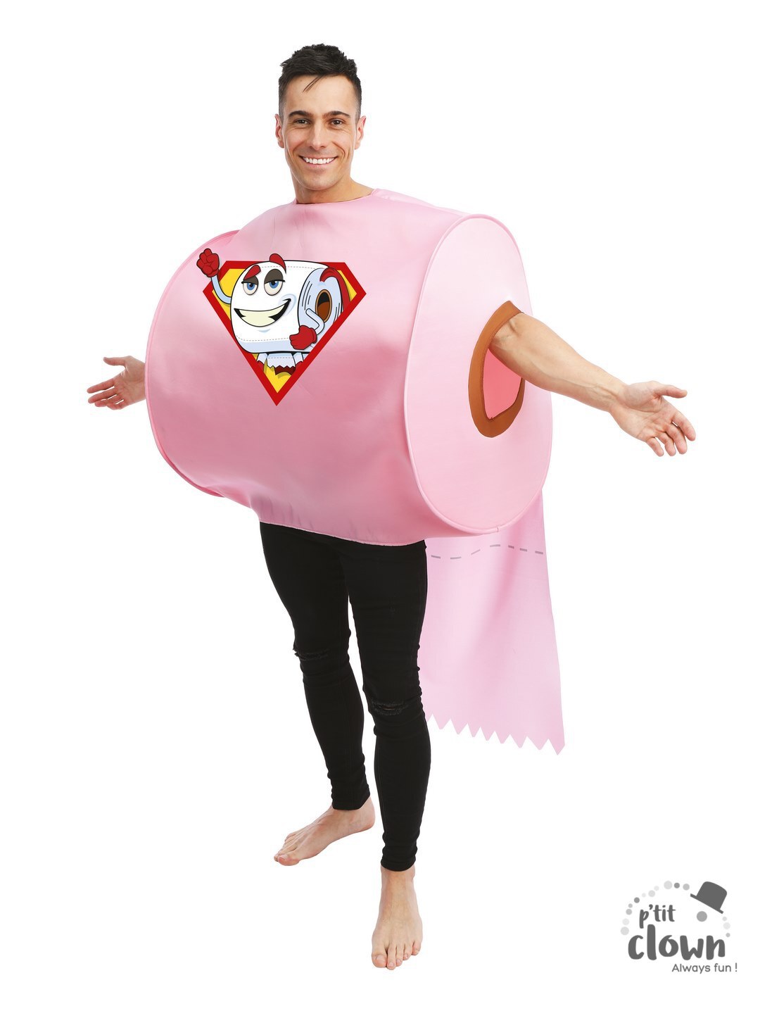 Costume adulte papier toilette 23393