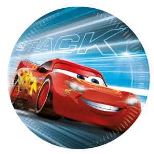 8 assiettes Cars 23 cm LCAR97283