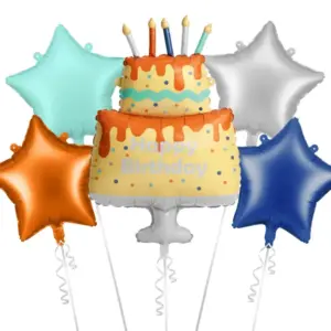 Ballon en aluminium anniversaire 1 1