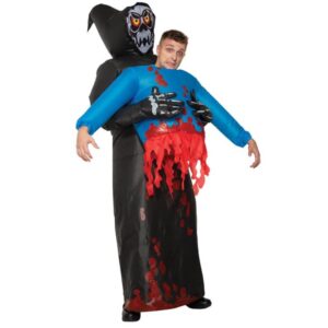 Costume gonflable faucheuse