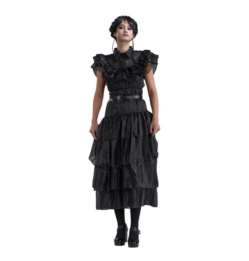 Costume mercredi addams 1 2 2 1
