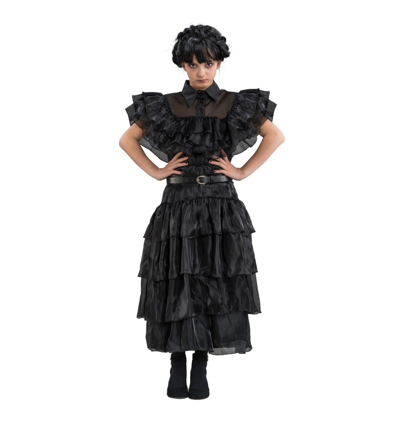 Costume mercredi addams 1 2 2