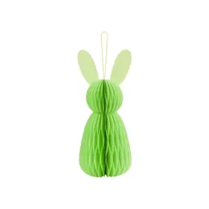 Decoration en papier Lapin Vert ZDP2 30 102