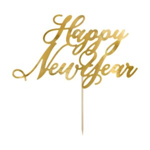 Decoration gateau Happy New Year KPT32 019M