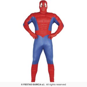 Deguisement Super heros rouge et bleu 14 16 ans 77335